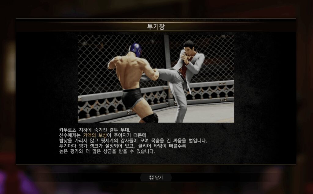 투기장 콘텐츠 해방